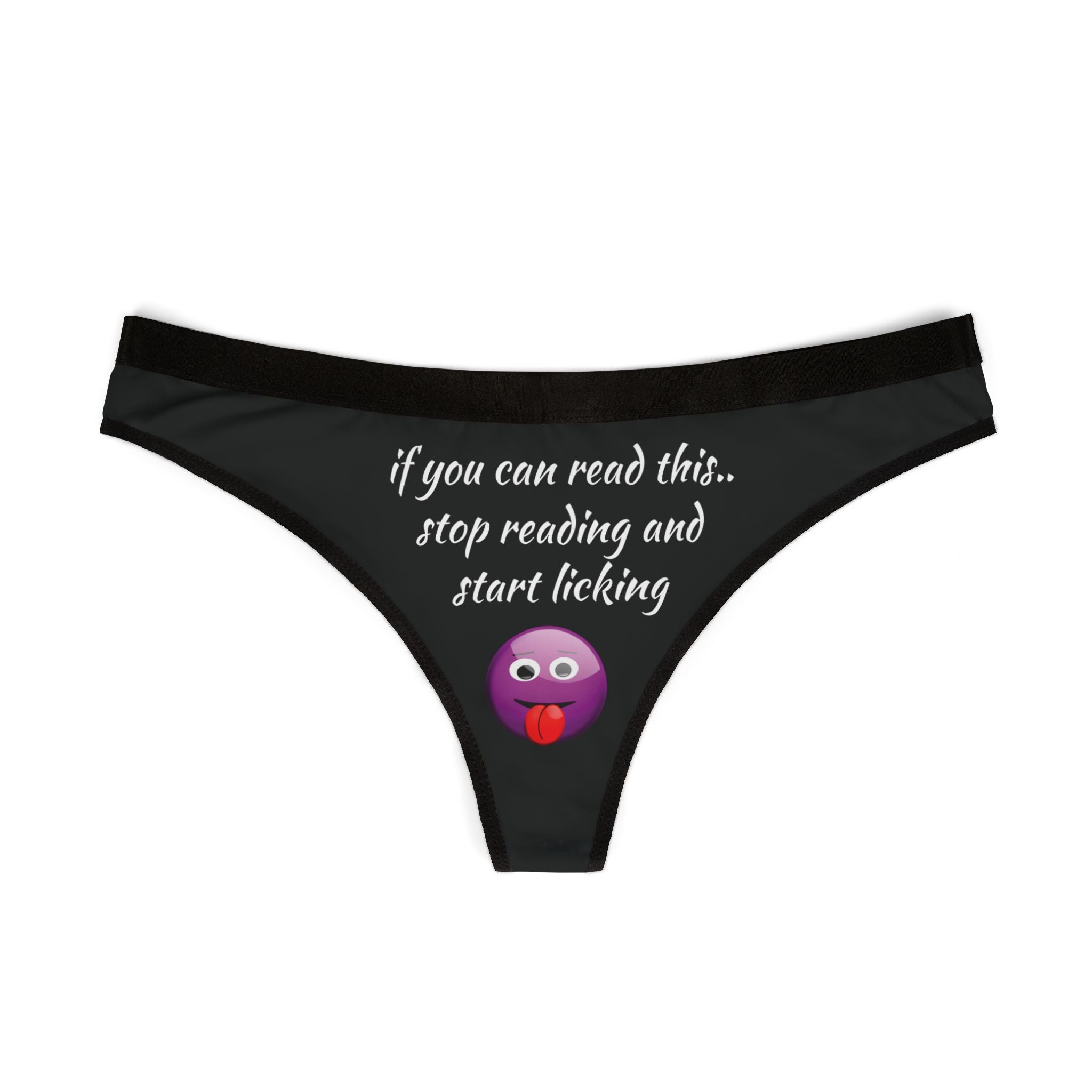 Women's Thongs Can Read