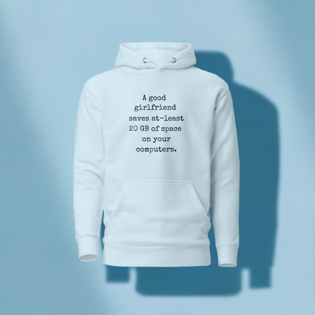 Mens Hoodie Good GF