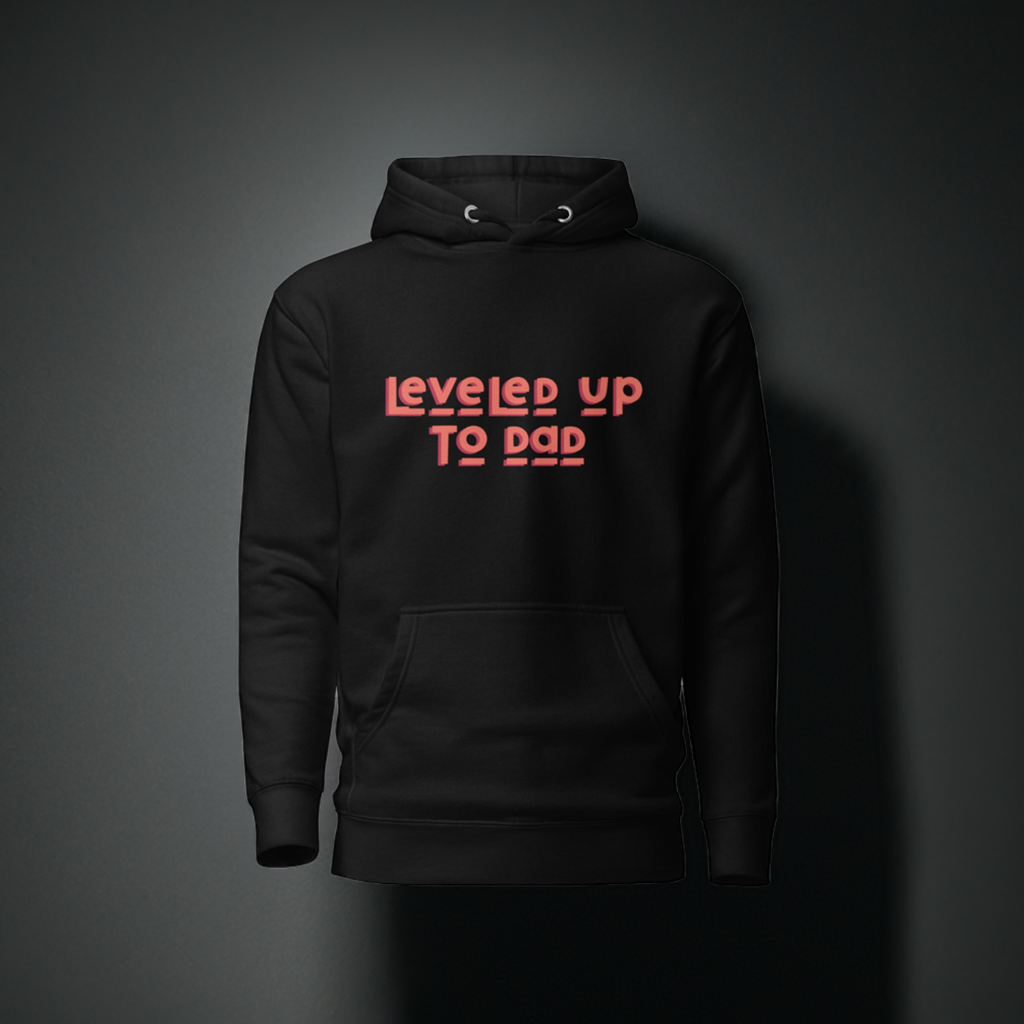 Mens Hoodie Leveled up