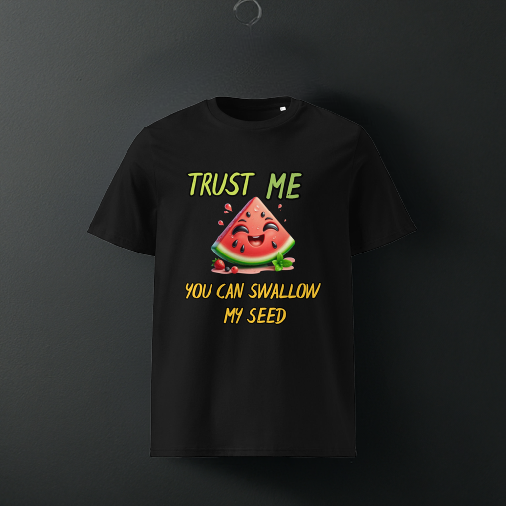 Mens organic cotton t-shirt Watermelon