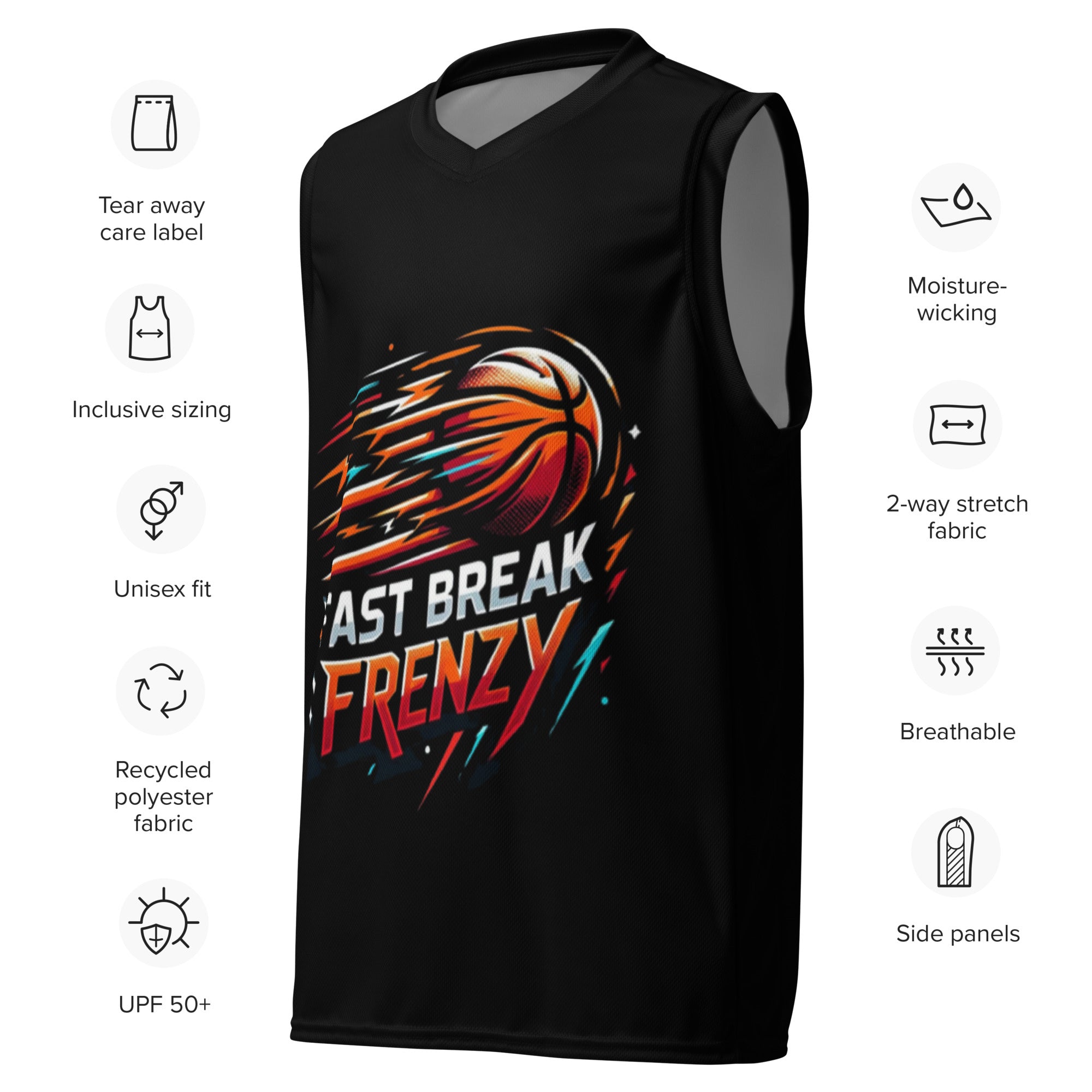 Basketball jersey Fast Break