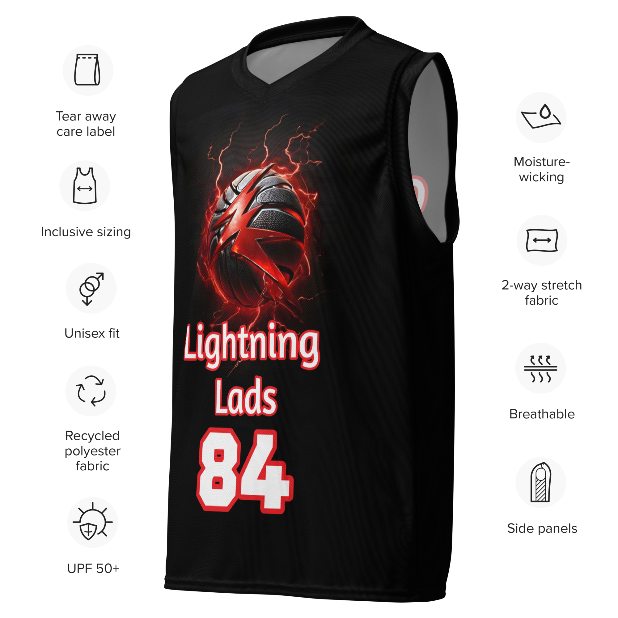 Basketball jersey Lightning Lads