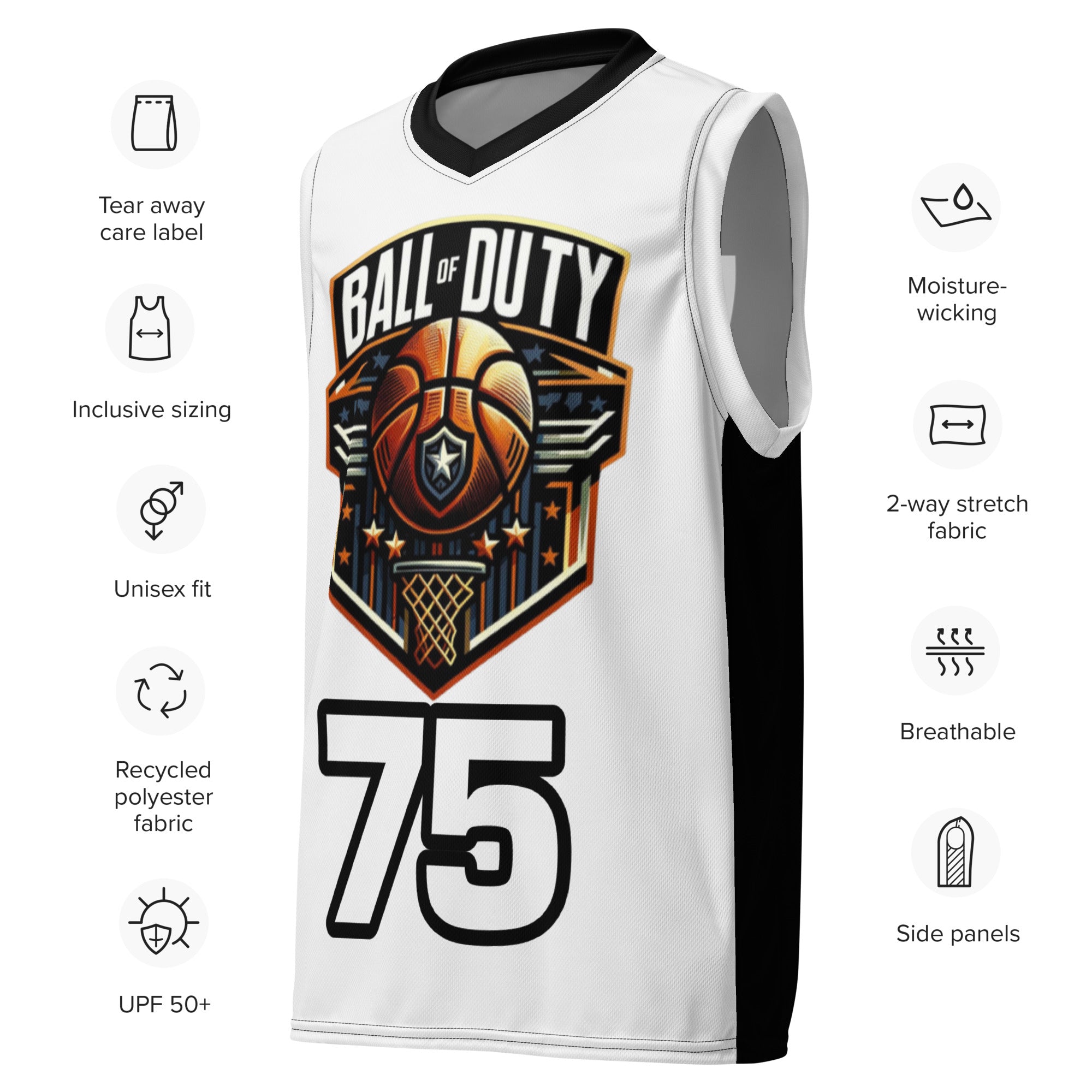 Basketball jersey Ball of Duty