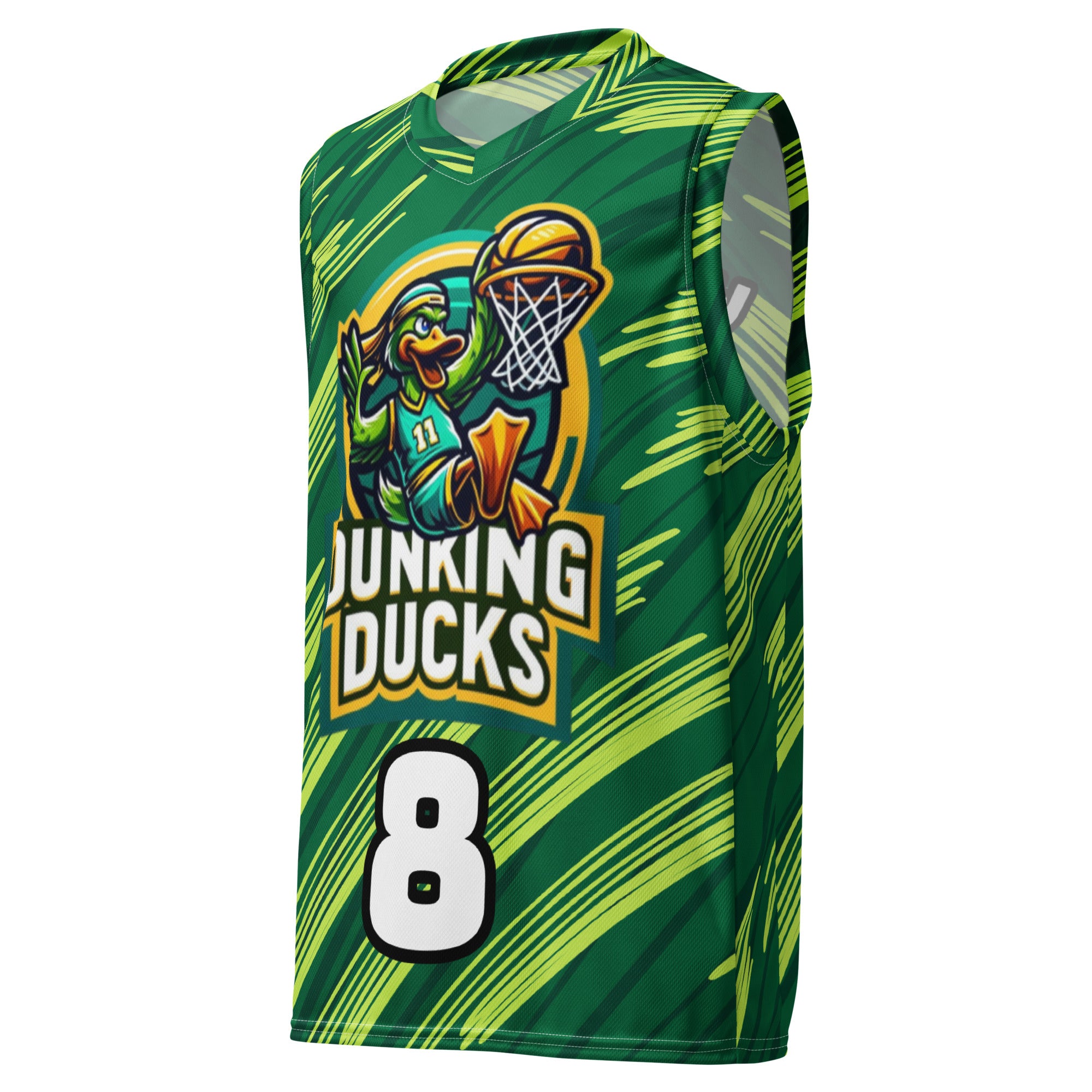 Basketball jersey Dunking Ducks