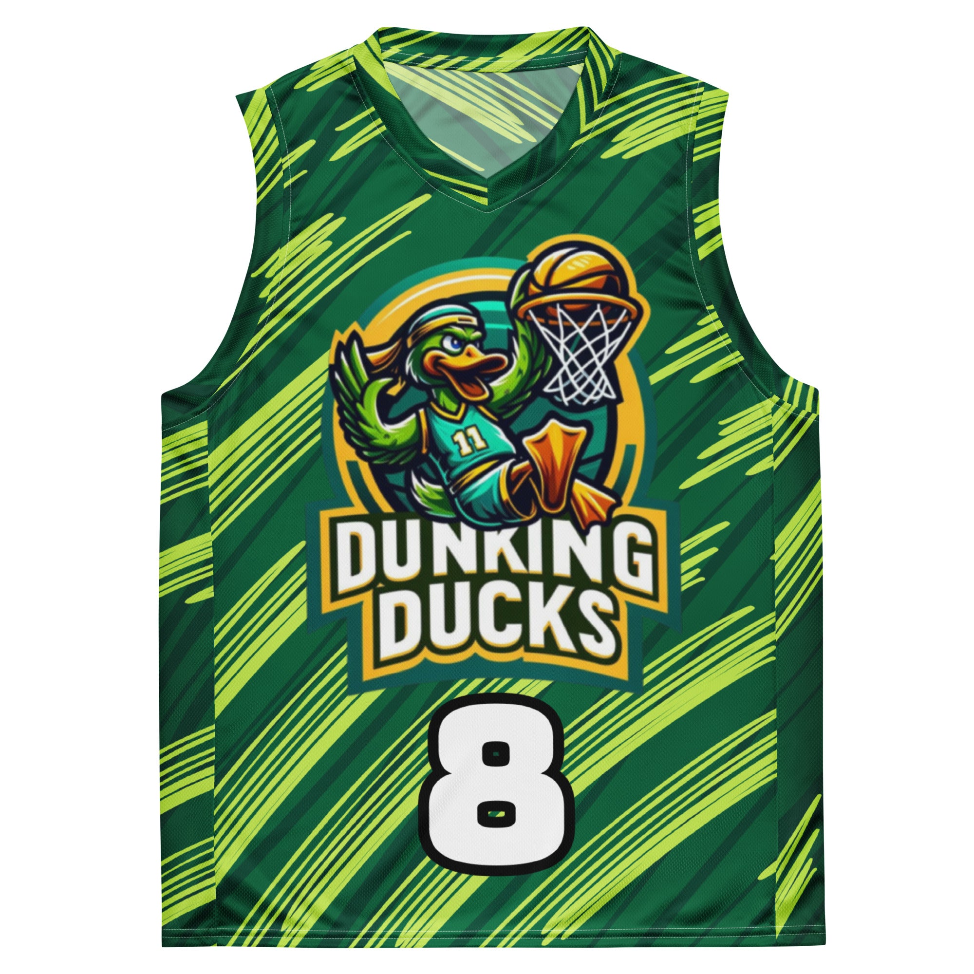 Basketball jersey Dunking Ducks