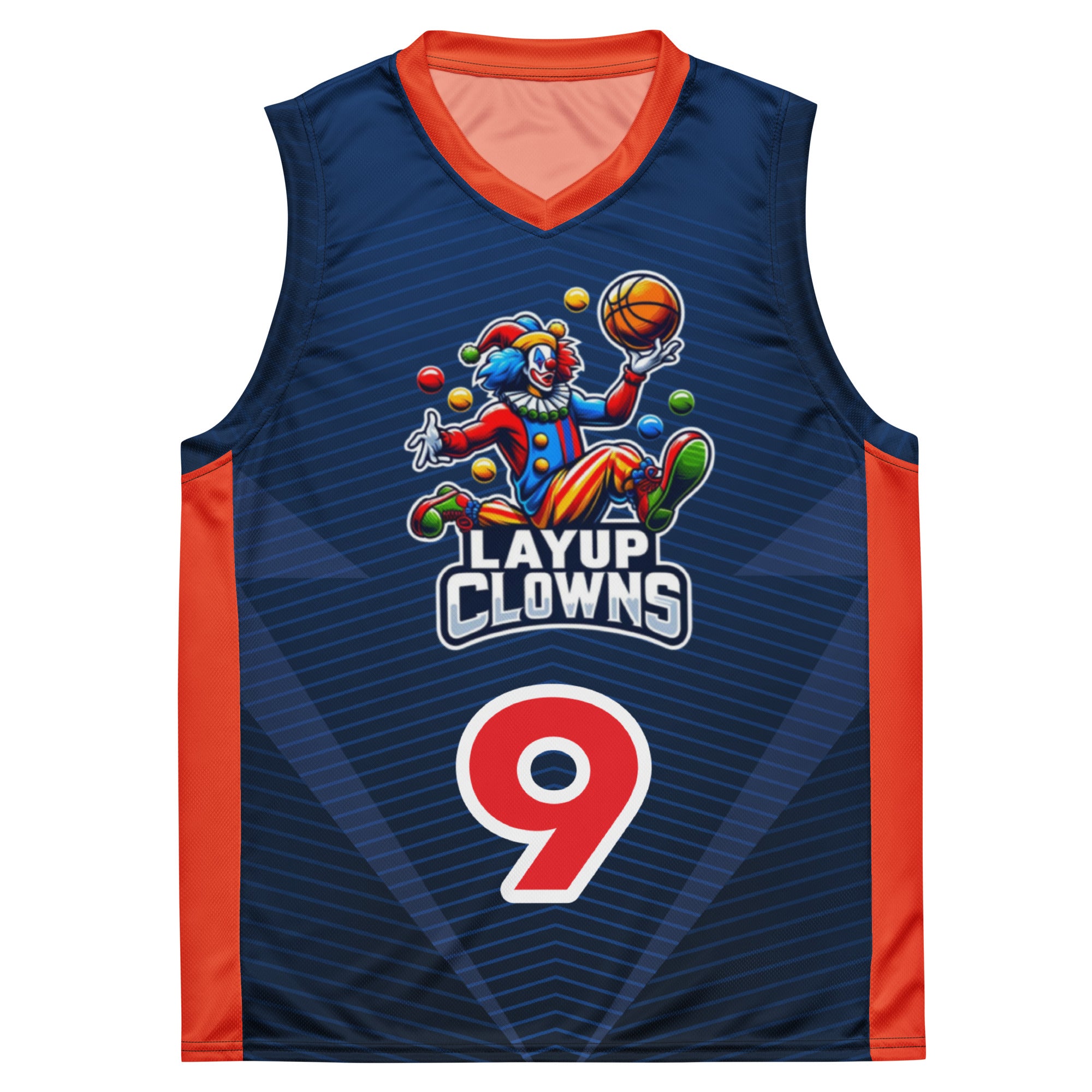 Basketball jersey Layup Clowns