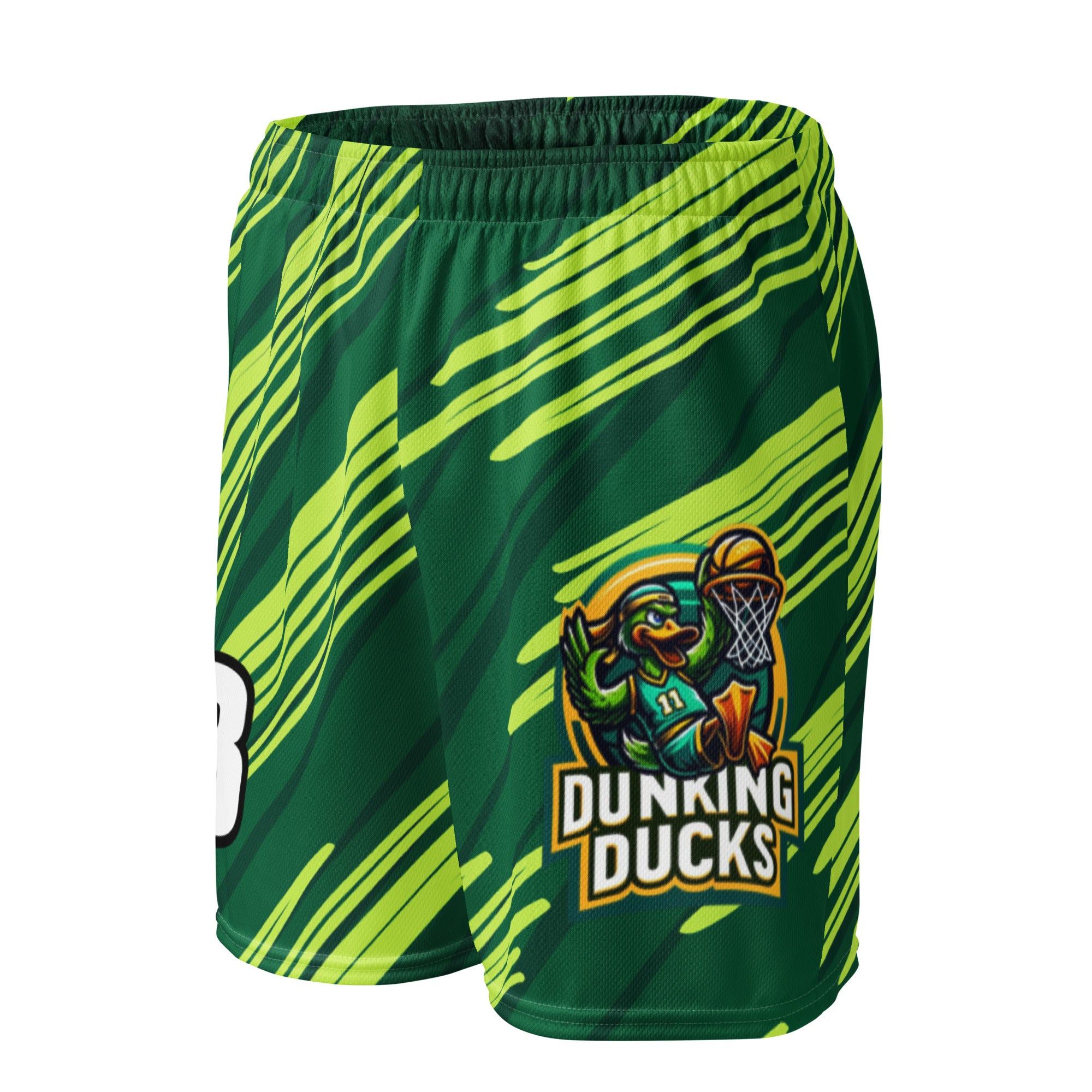 Basketball shorts Dunking Ducks