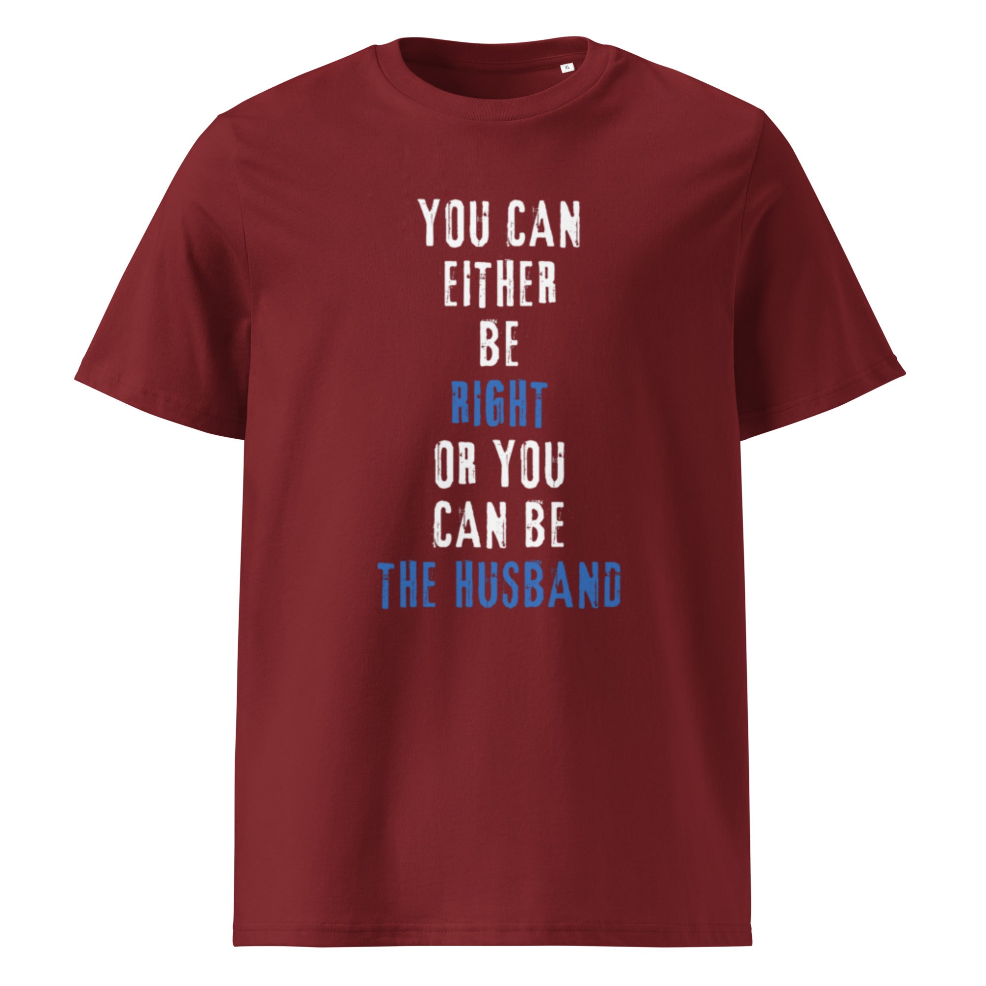 Mens organic cotton t-shirt Husband