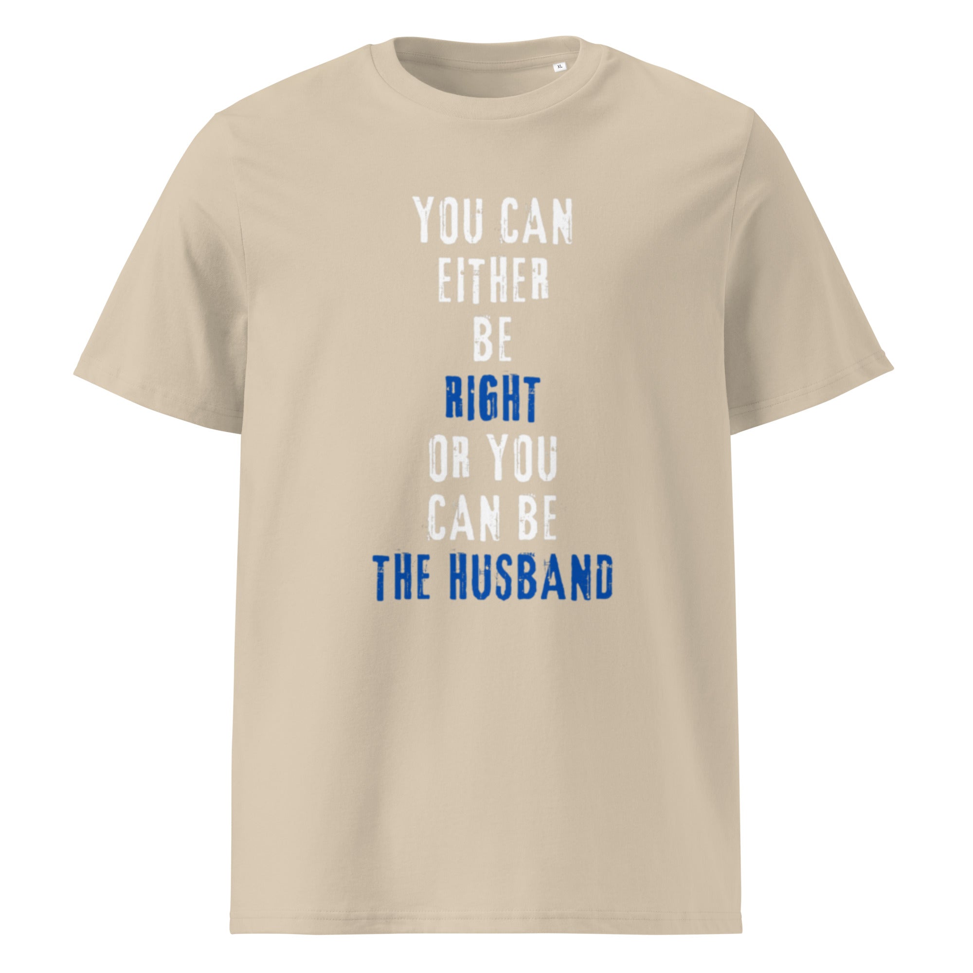 Mens organic cotton t-shirt Husband