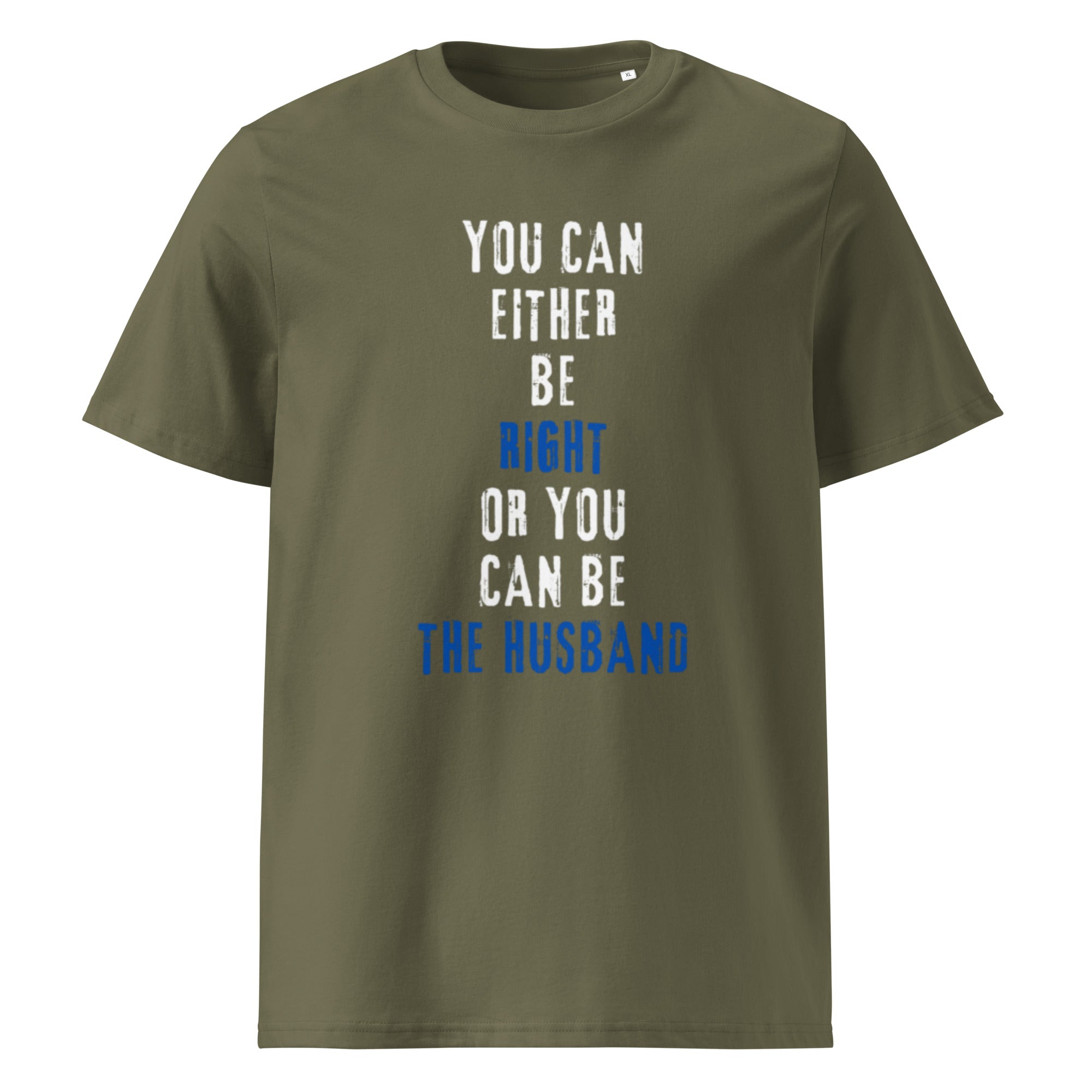 Mens organic cotton t-shirt Husband