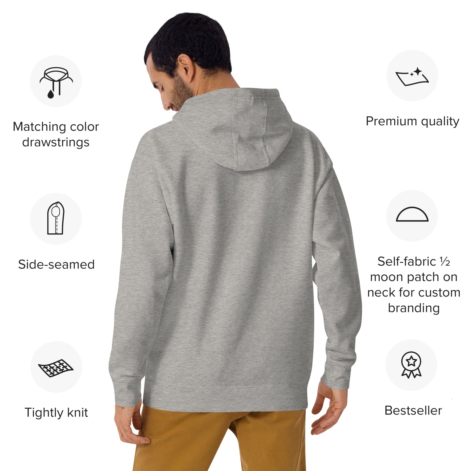 Mens Hoodie Drinking