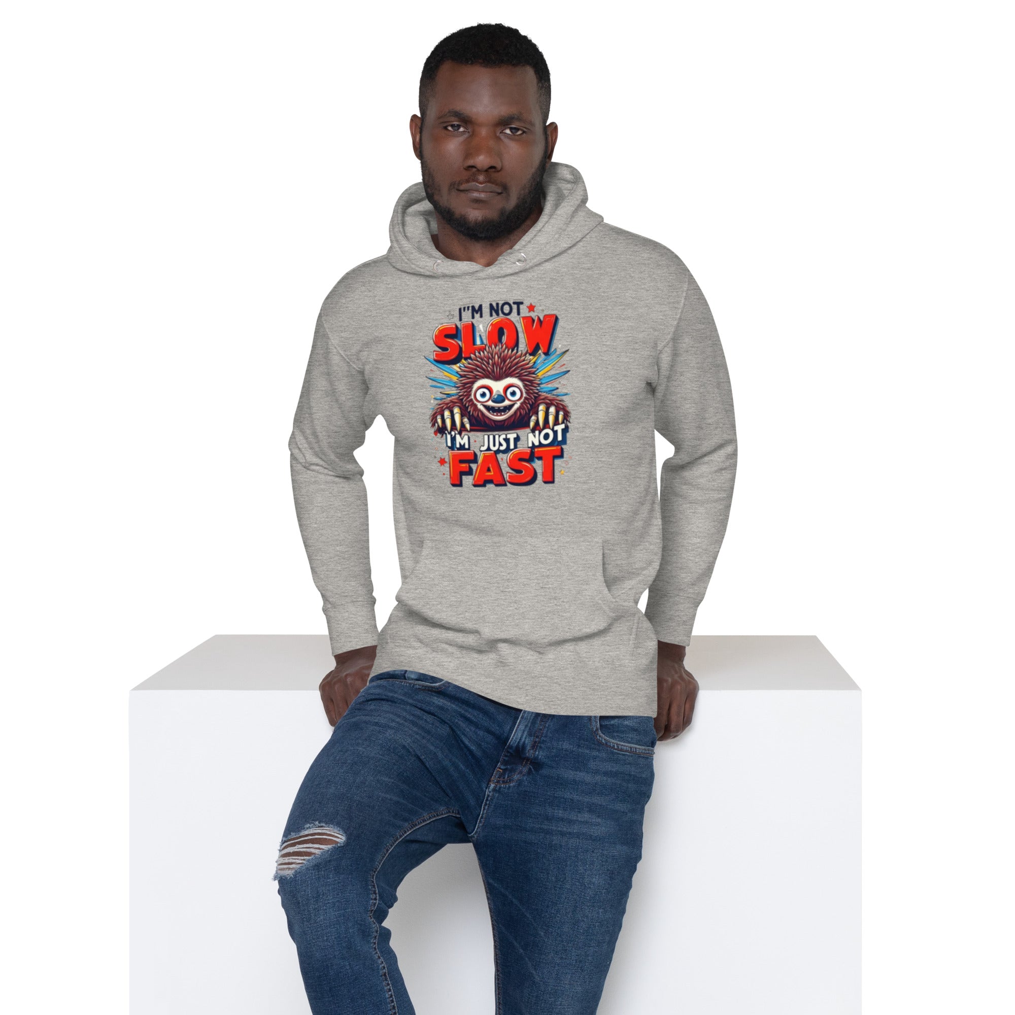 Mens Hoodie Not Fast