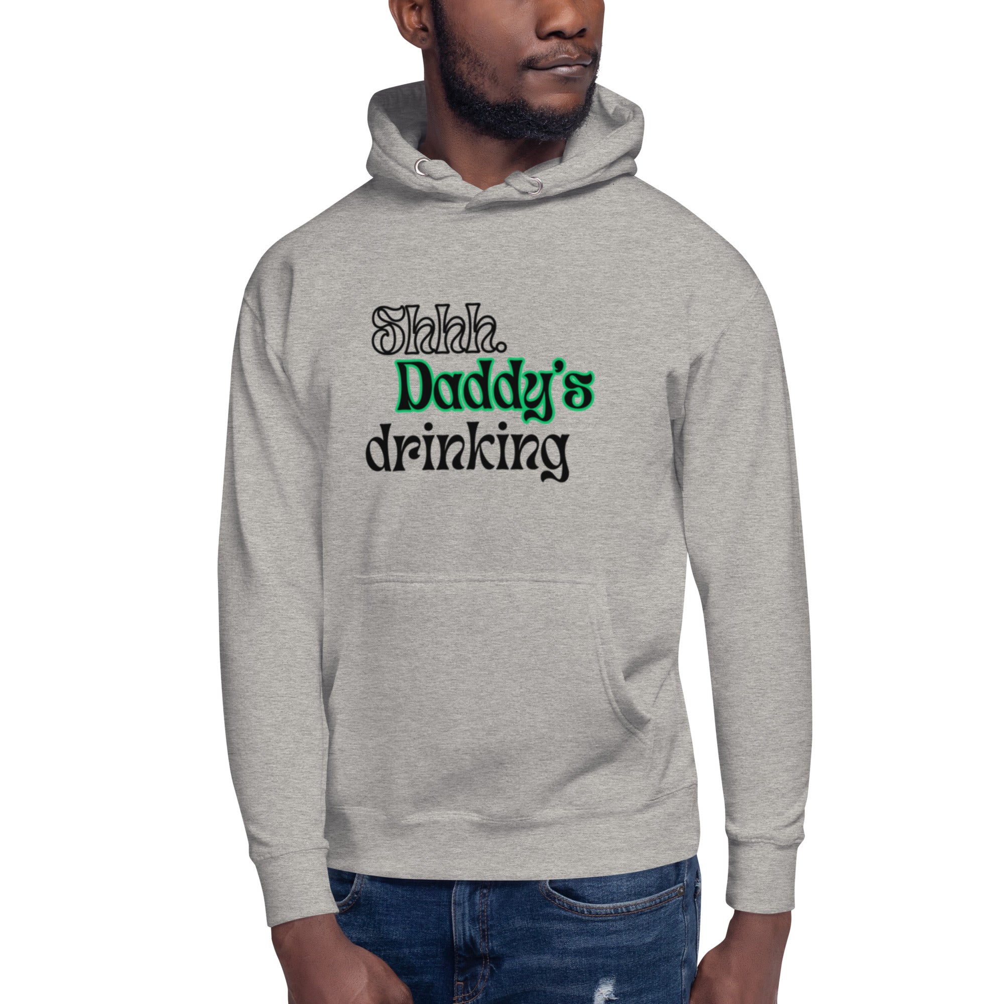 Mens Hoodie Drinking