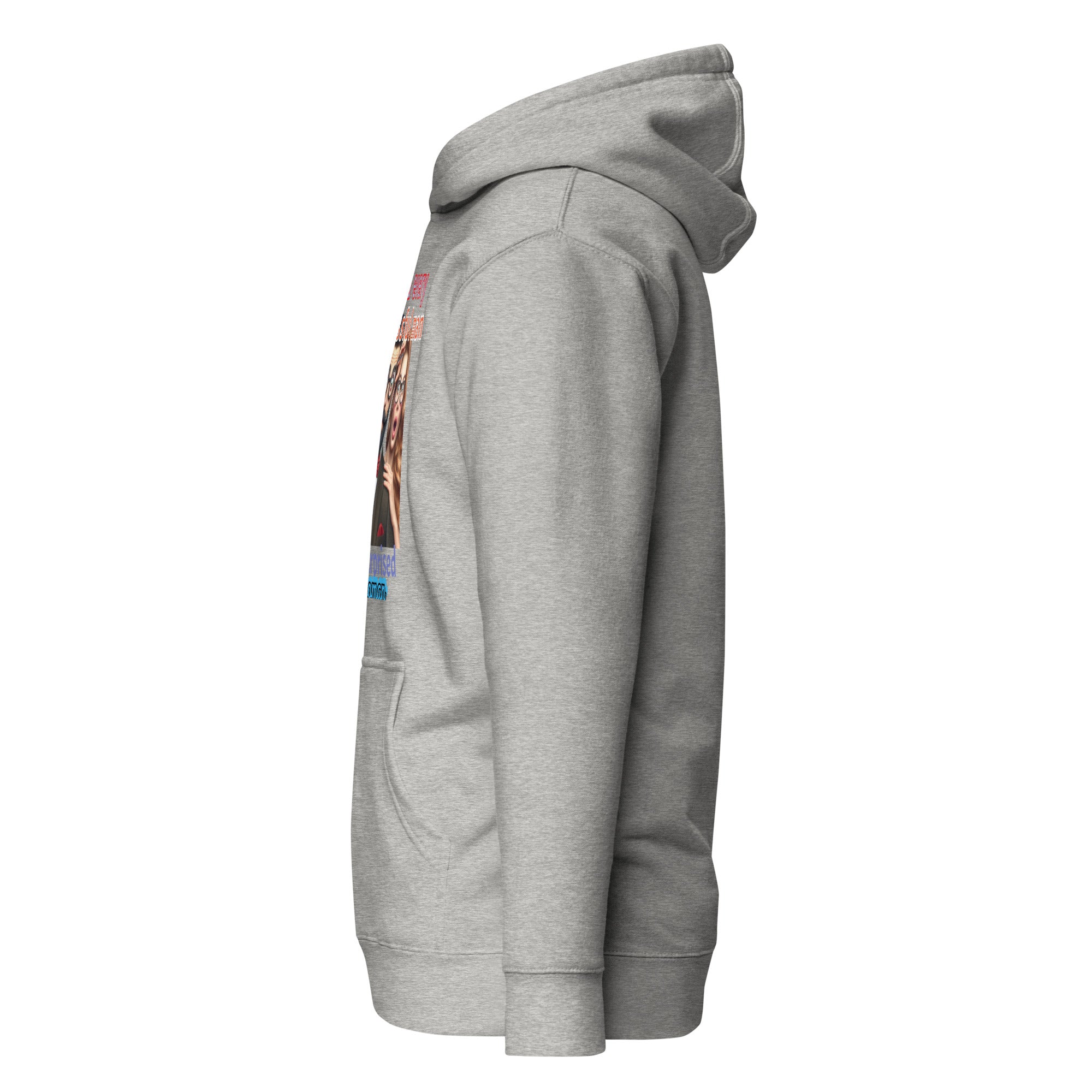 Unisex Hoodie Surprised Woman