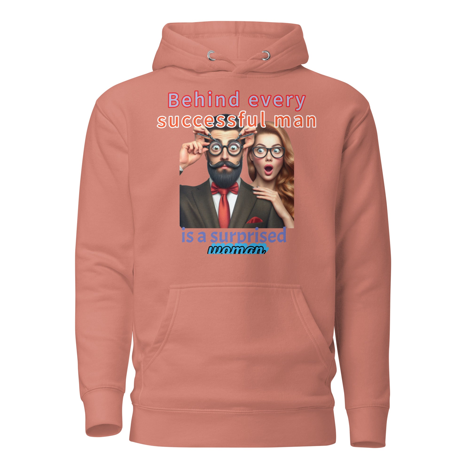 Unisex Hoodie Surprised Woman