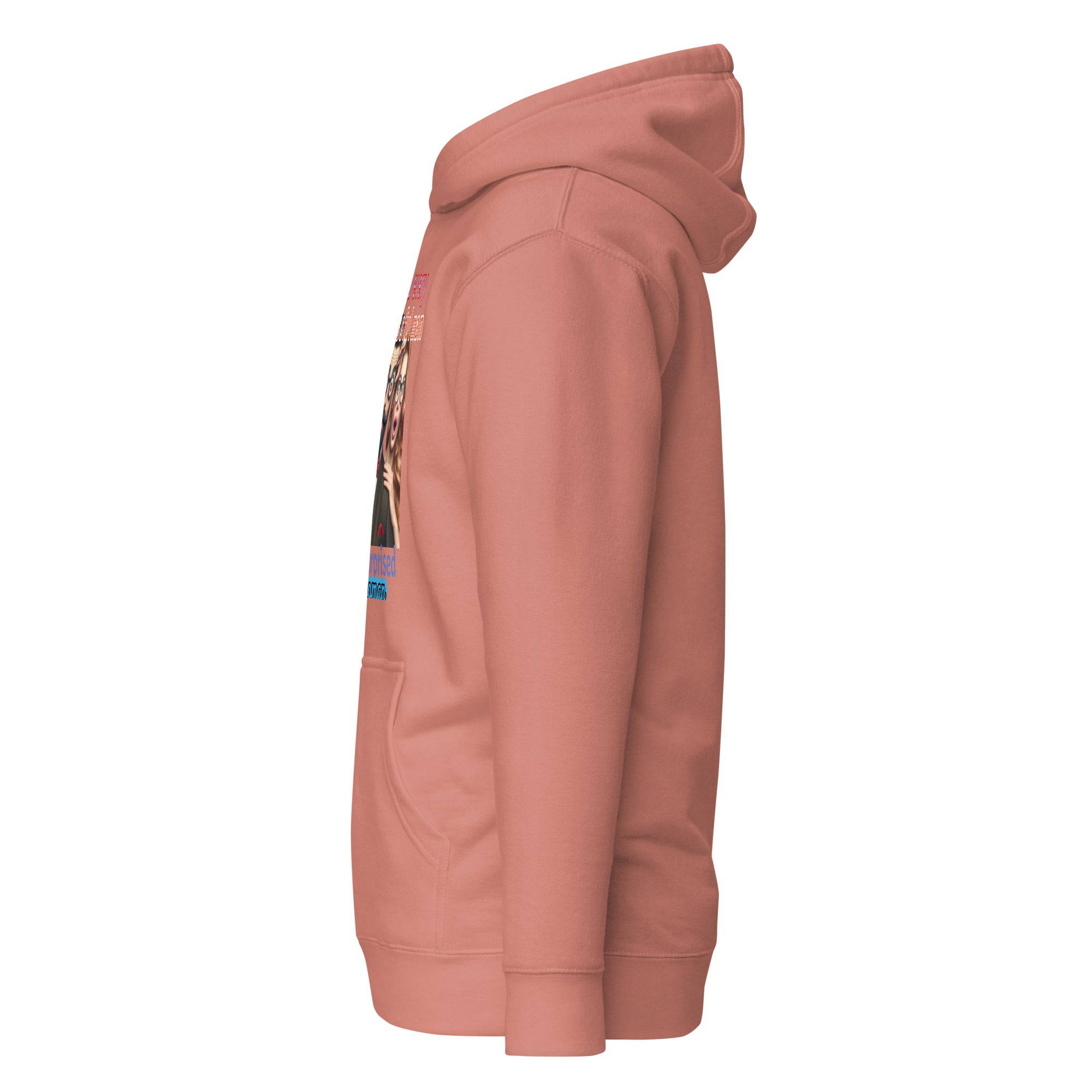 Unisex Hoodie Surprised Woman