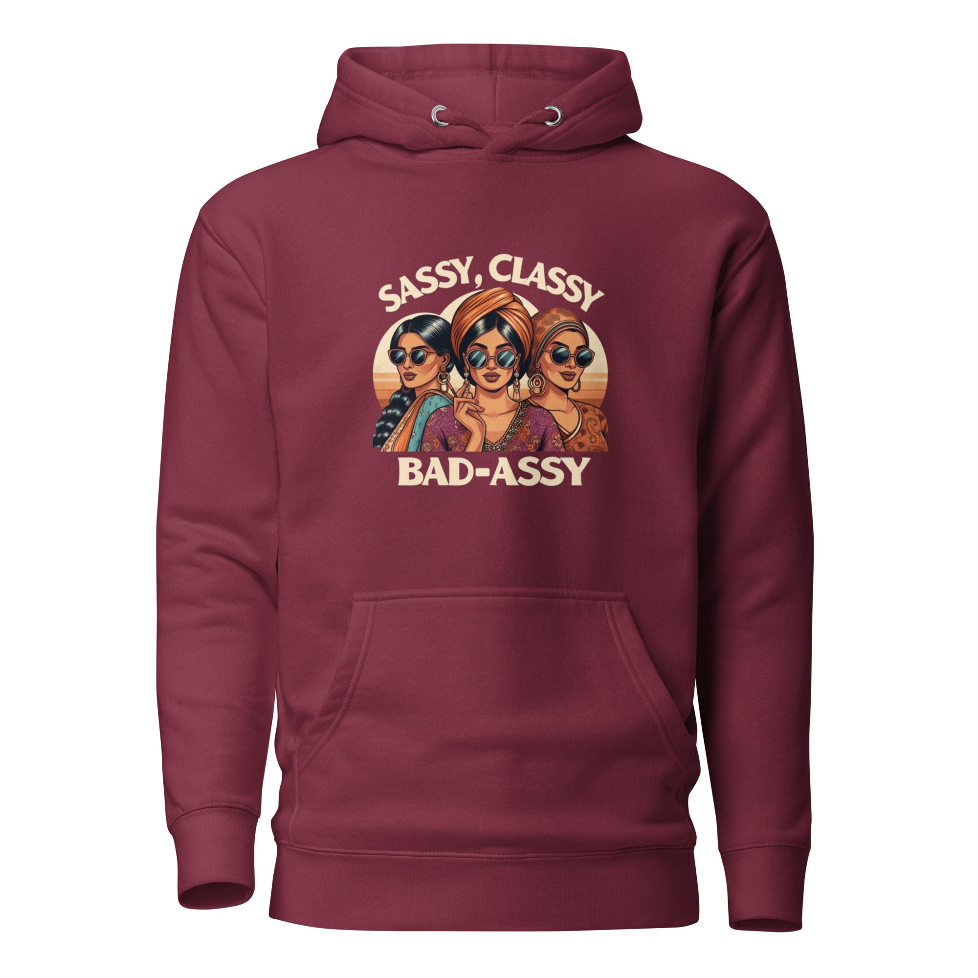 Womens Hoodie Sassy