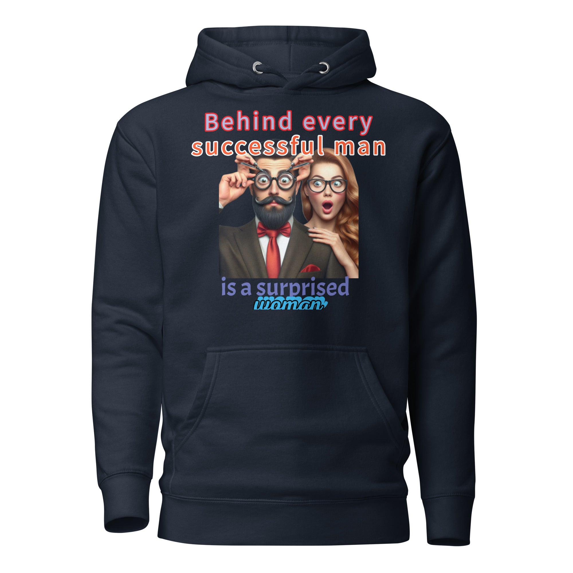 Unisex Hoodie Surprised Woman