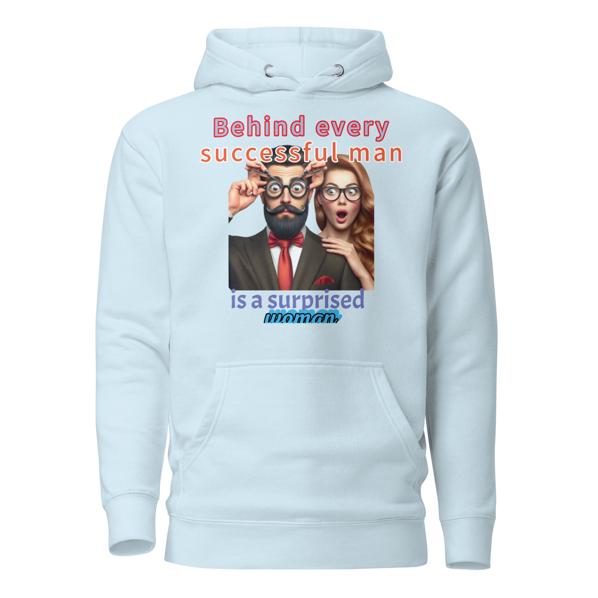 Unisex Hoodie Surprised Woman