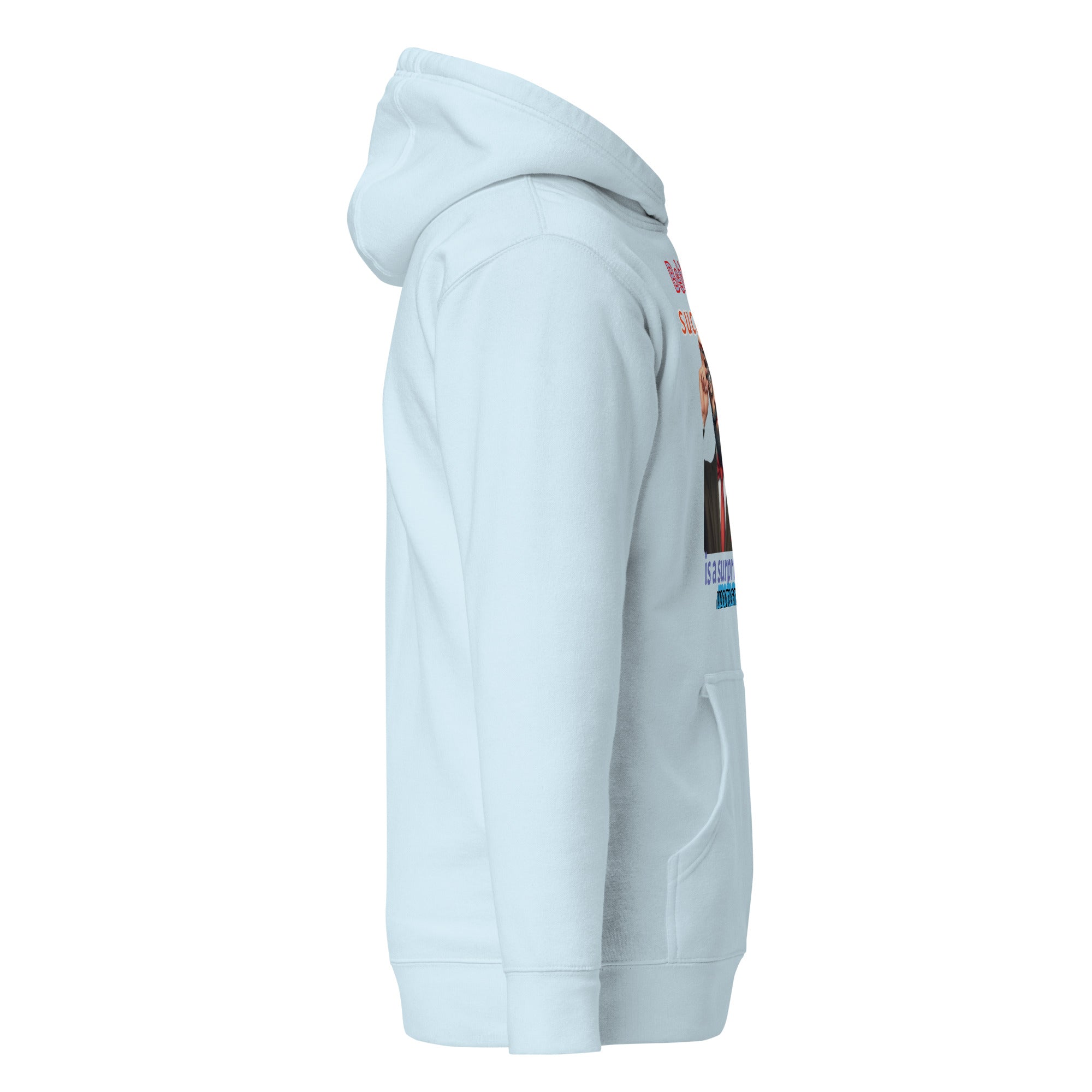 Unisex Hoodie Surprised Woman