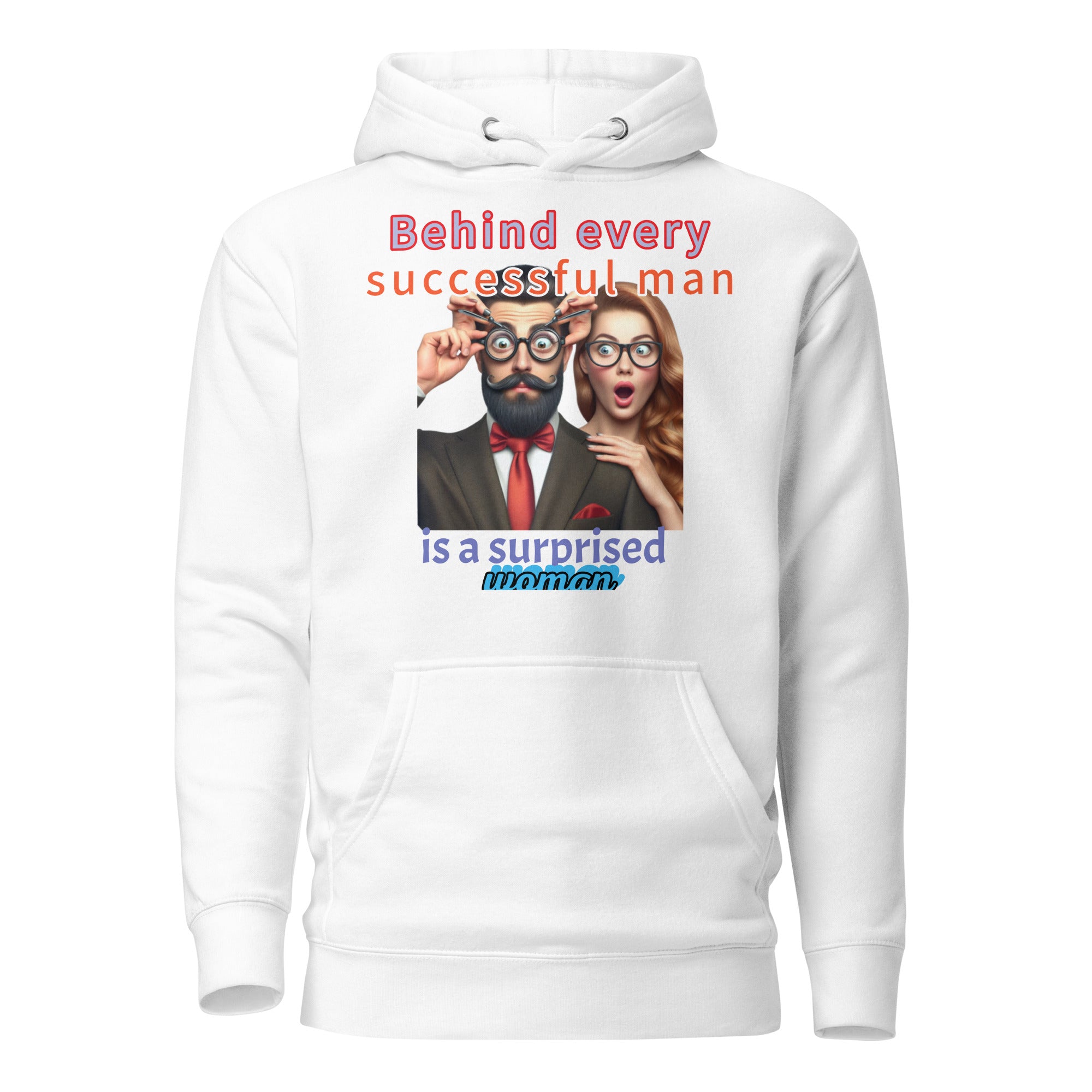 Unisex Hoodie Surprised Woman