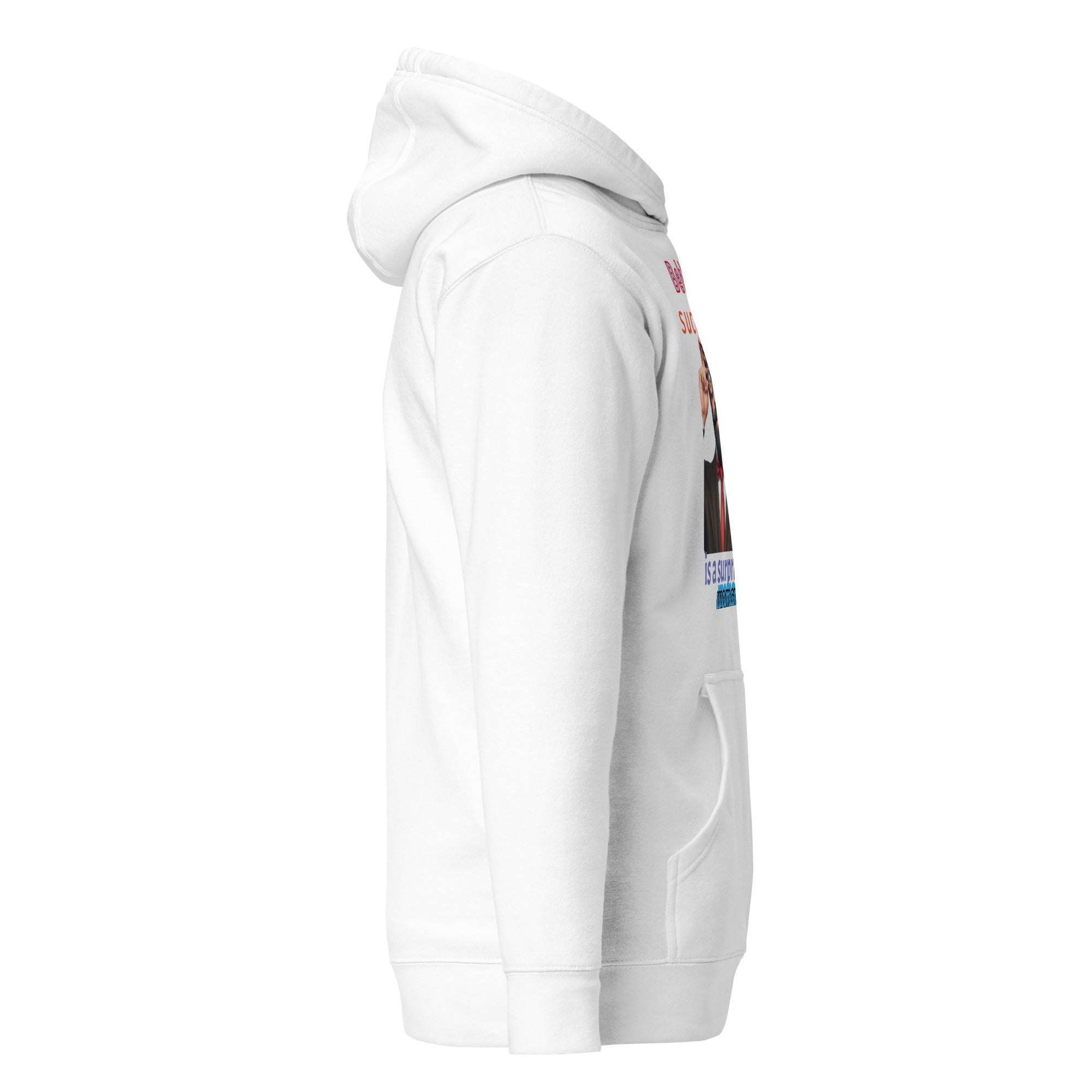 Unisex Hoodie Surprised Woman