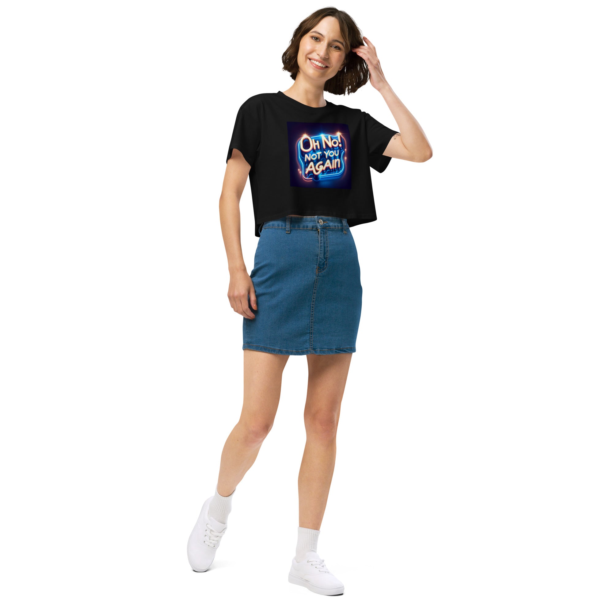 Women’s crop top Oh No