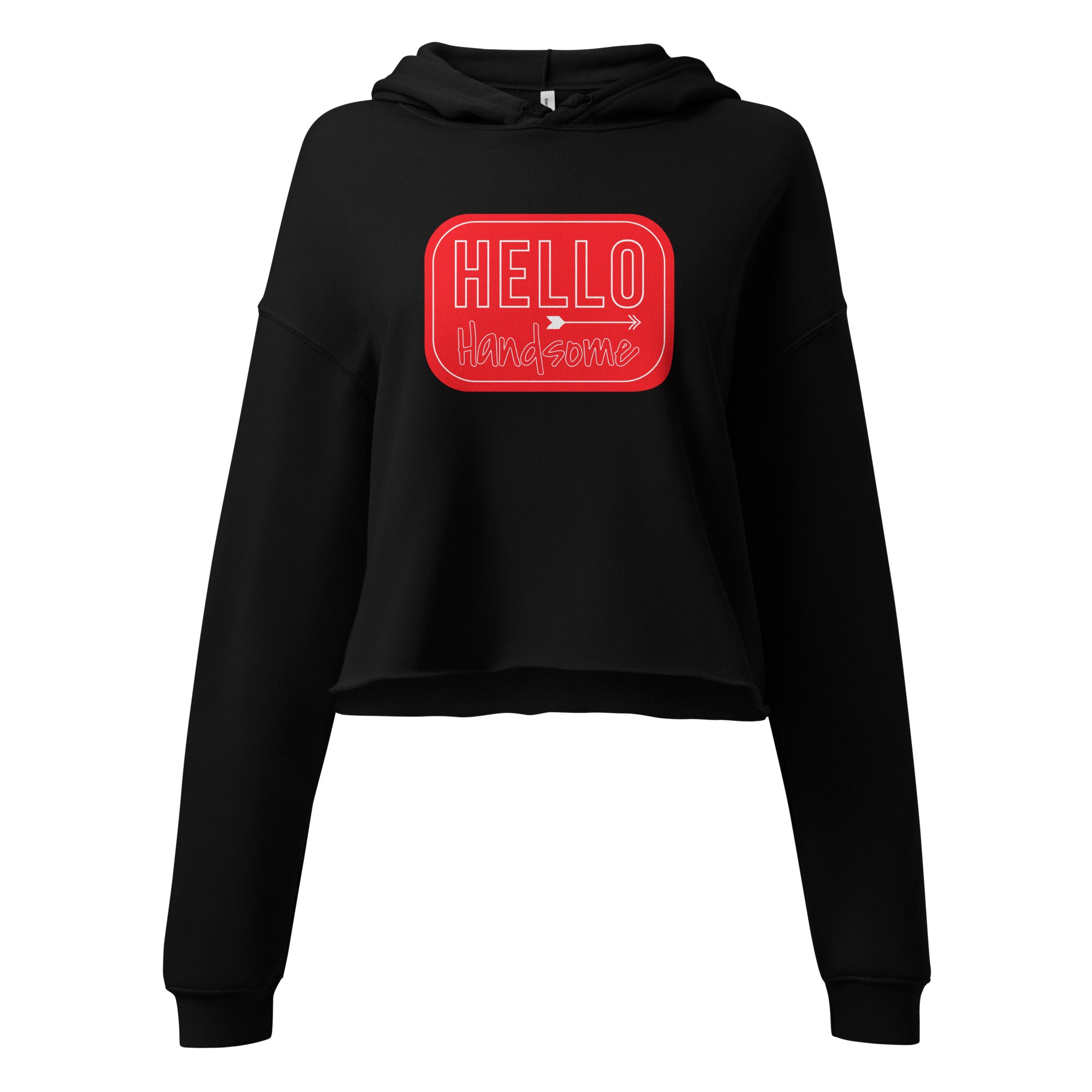 Crop Hoodie Hello