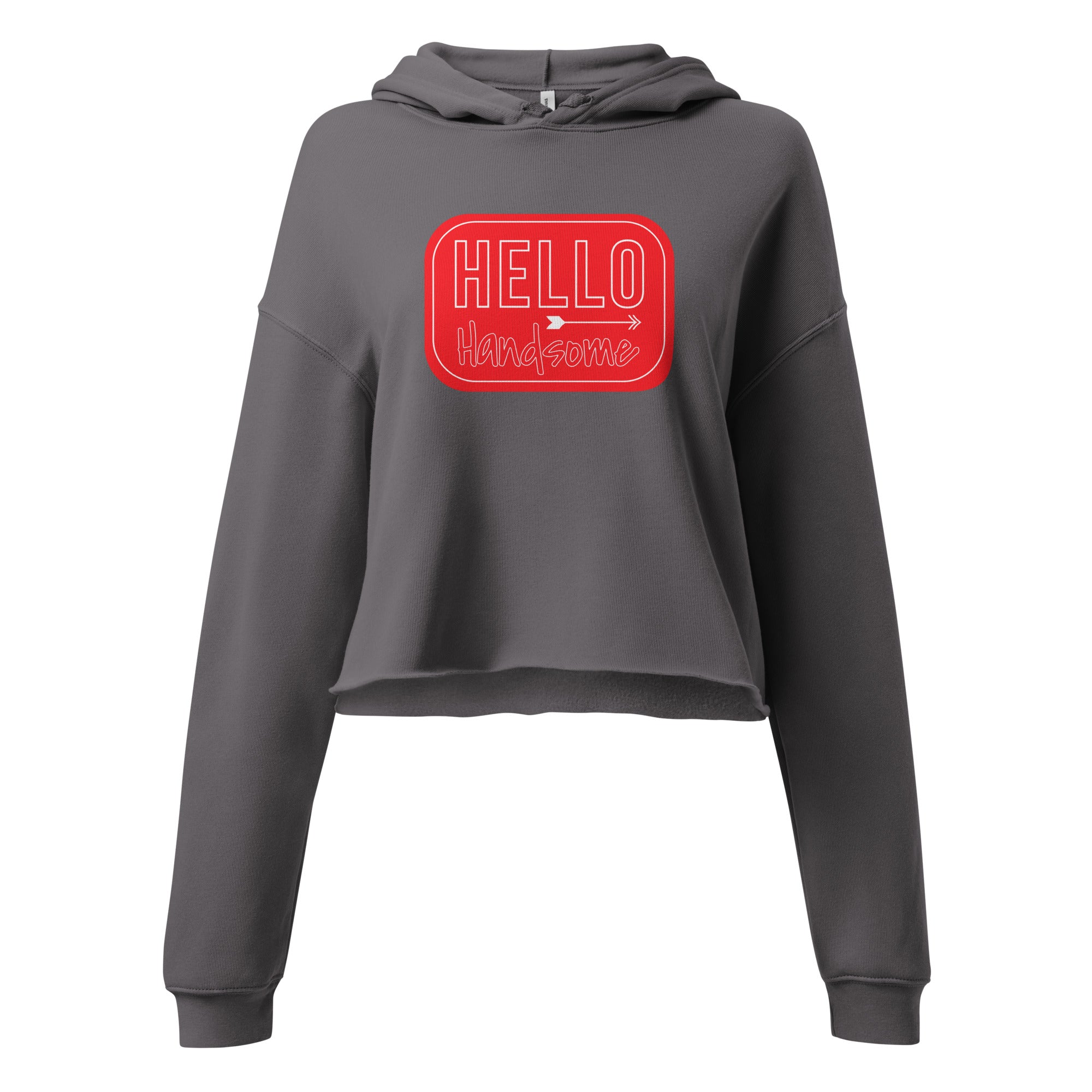 Crop Hoodie Hello