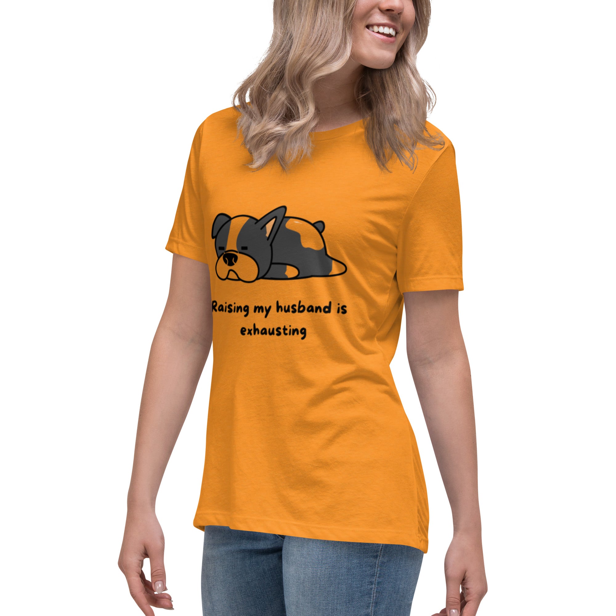 Women's Relaxed T-Shirt Raising Husband