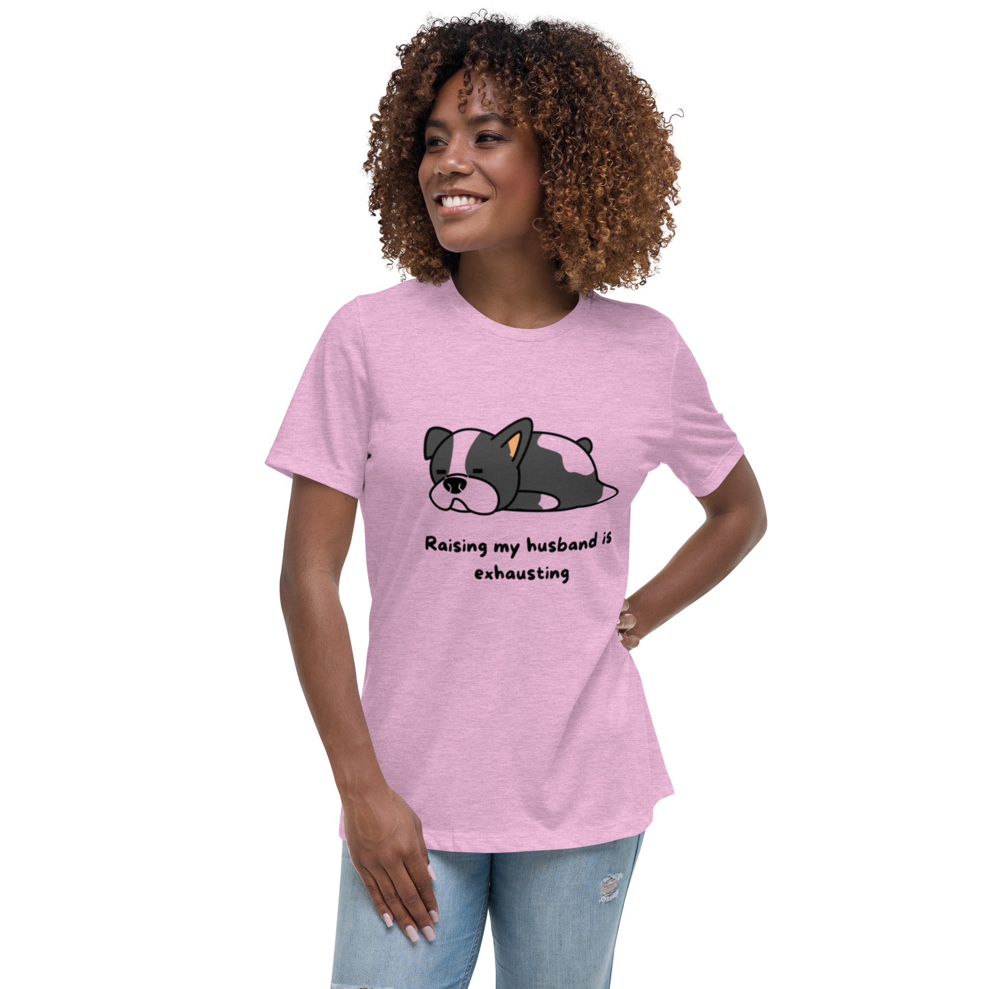 Women's Relaxed T-Shirt Raising Husband