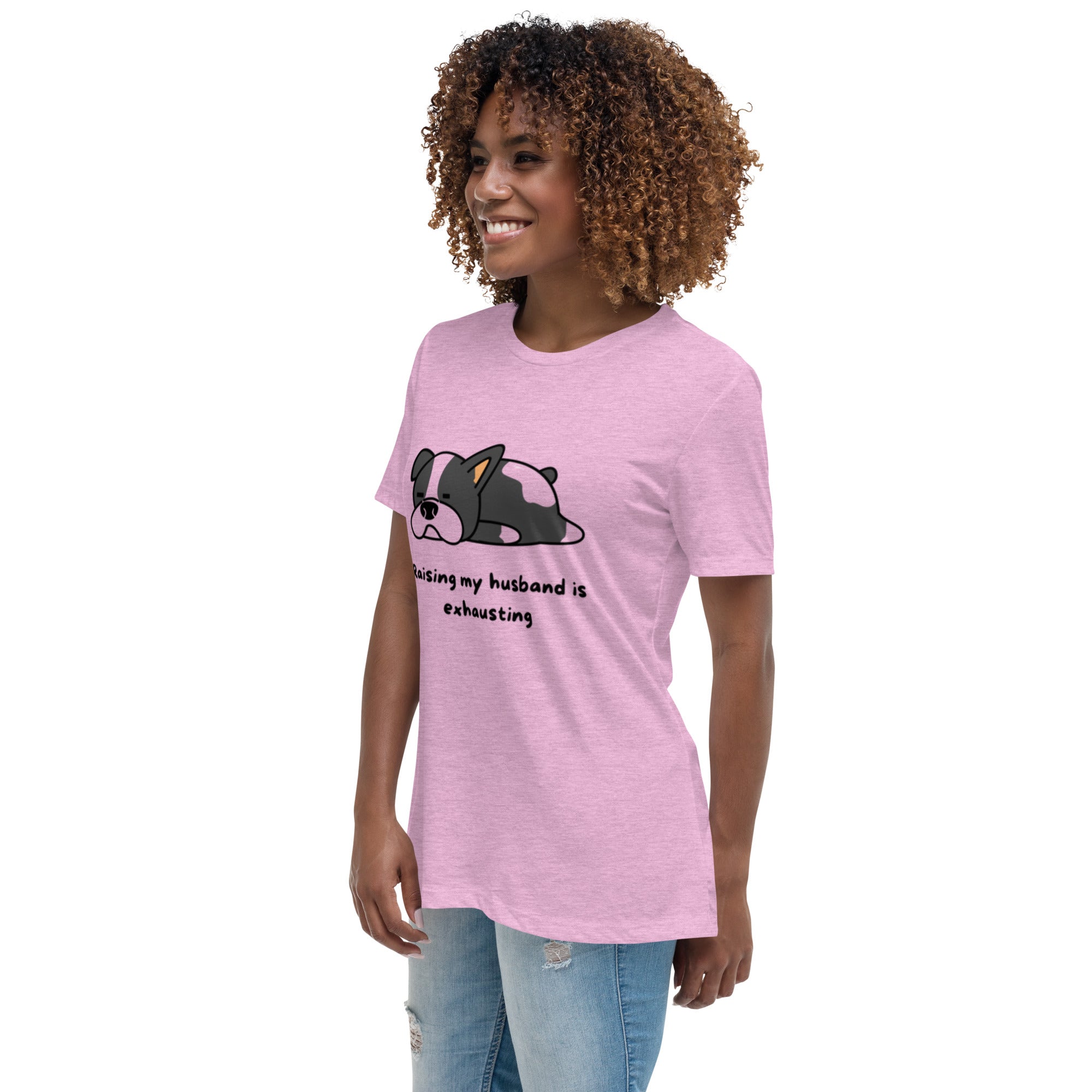 Women's Relaxed T-Shirt Raising Husband