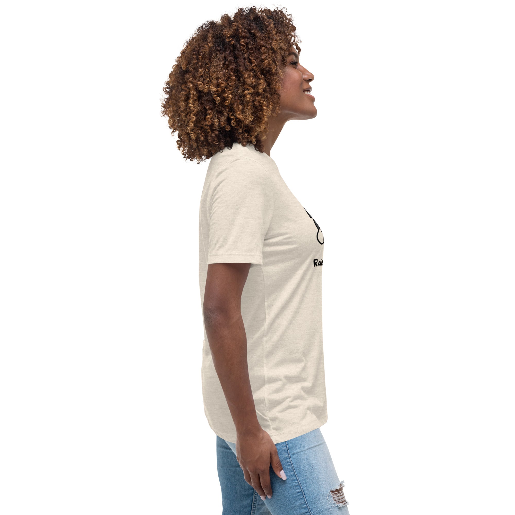 Women's Relaxed T-Shirt Raising Husband