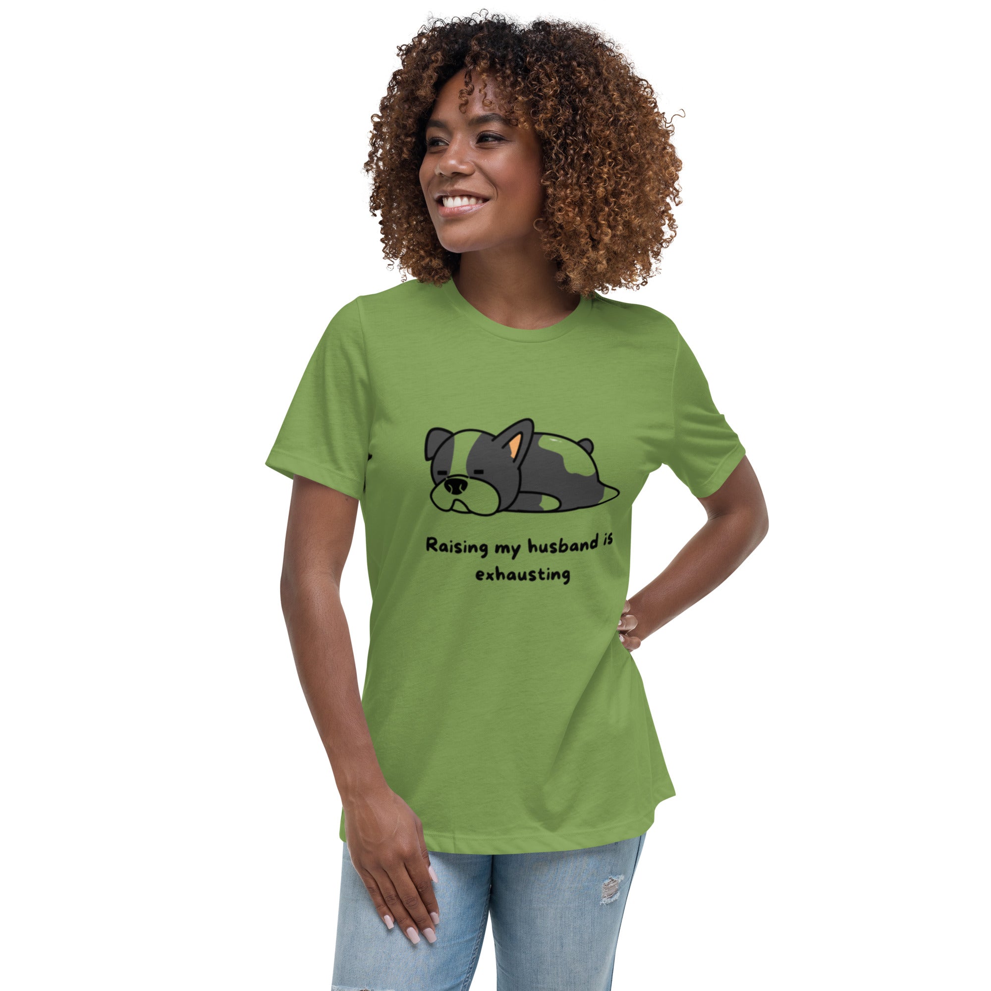 Women's Relaxed T-Shirt Raising Husband