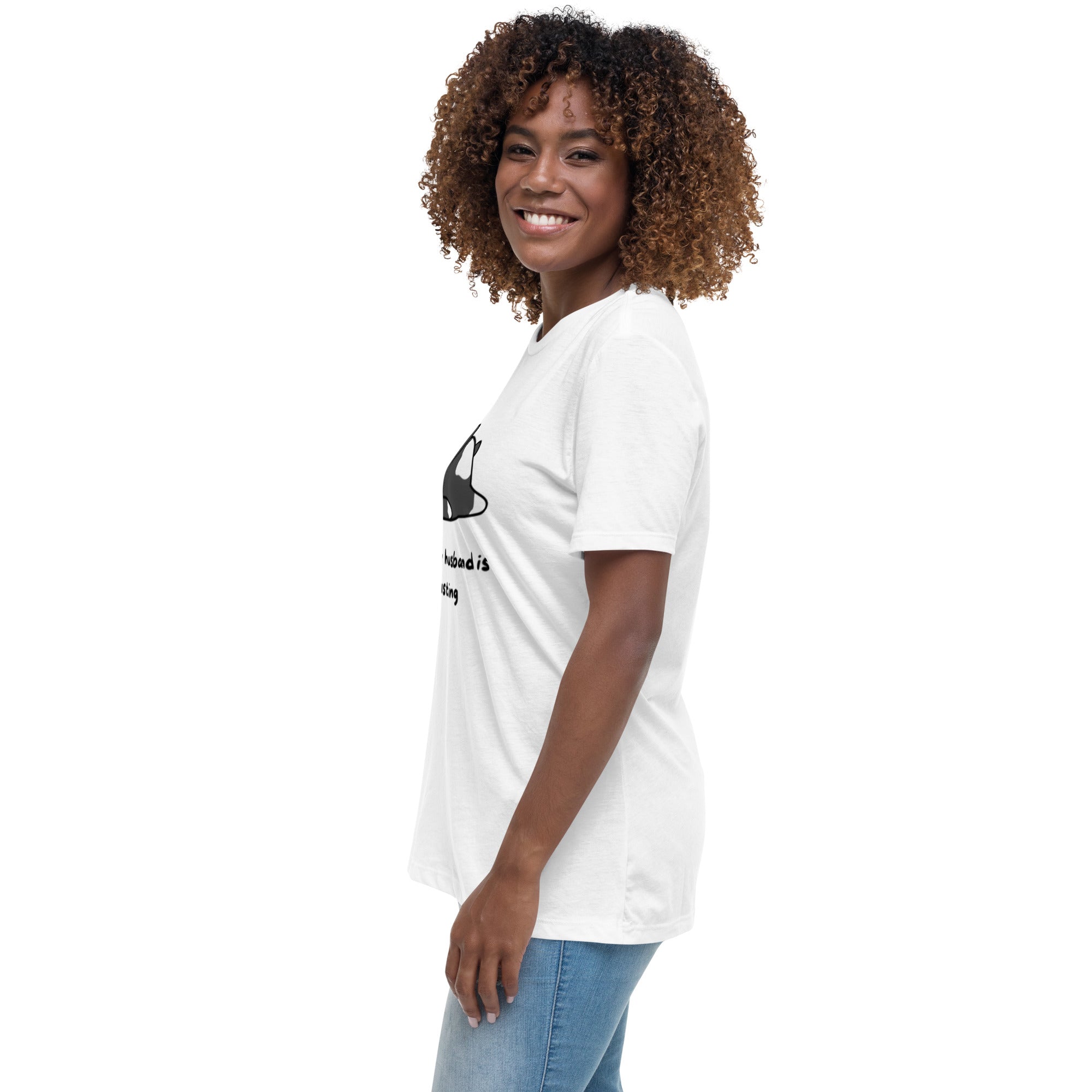 Women's Relaxed T-Shirt Raising Husband