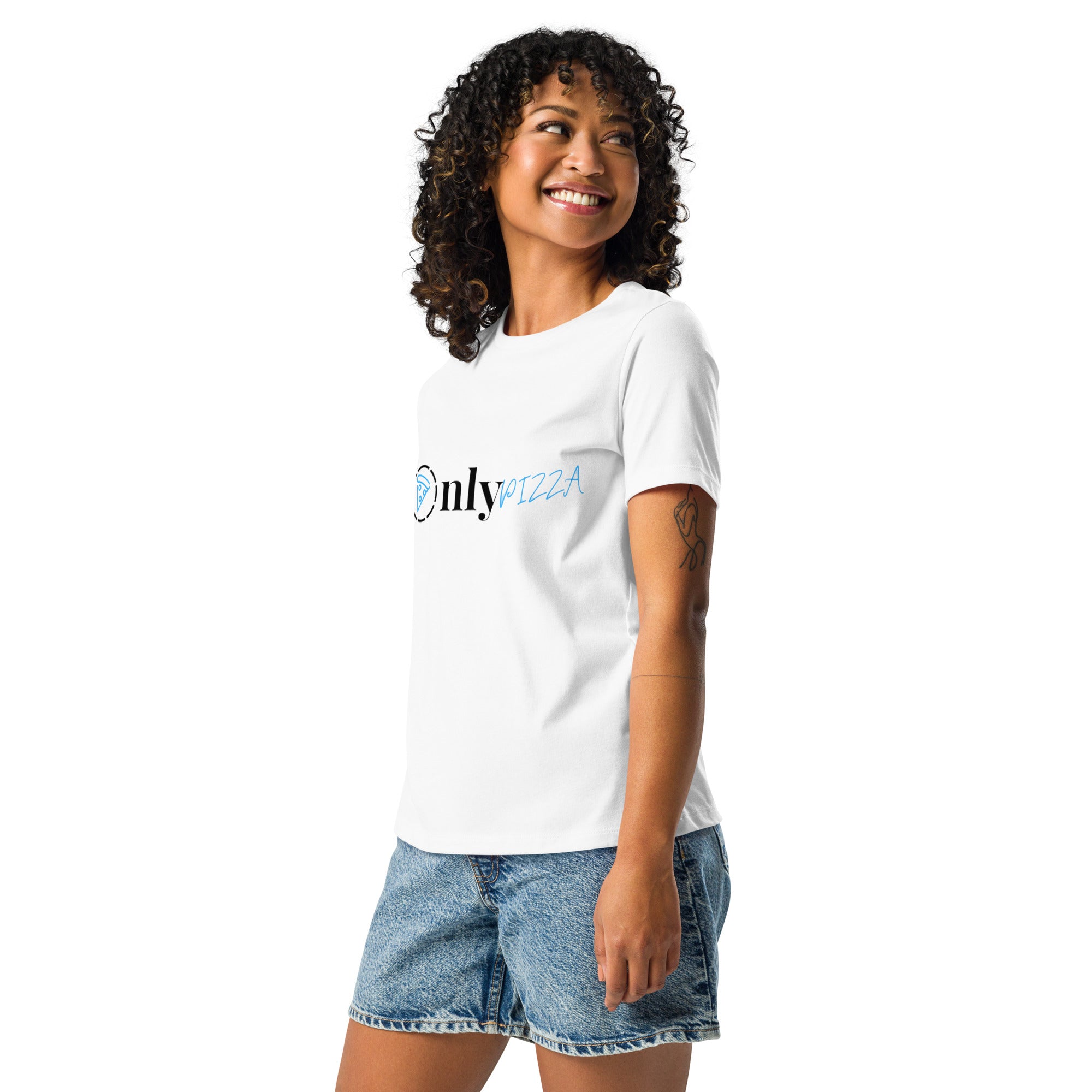 Women's Relaxed T-Shirt OnlyPizza