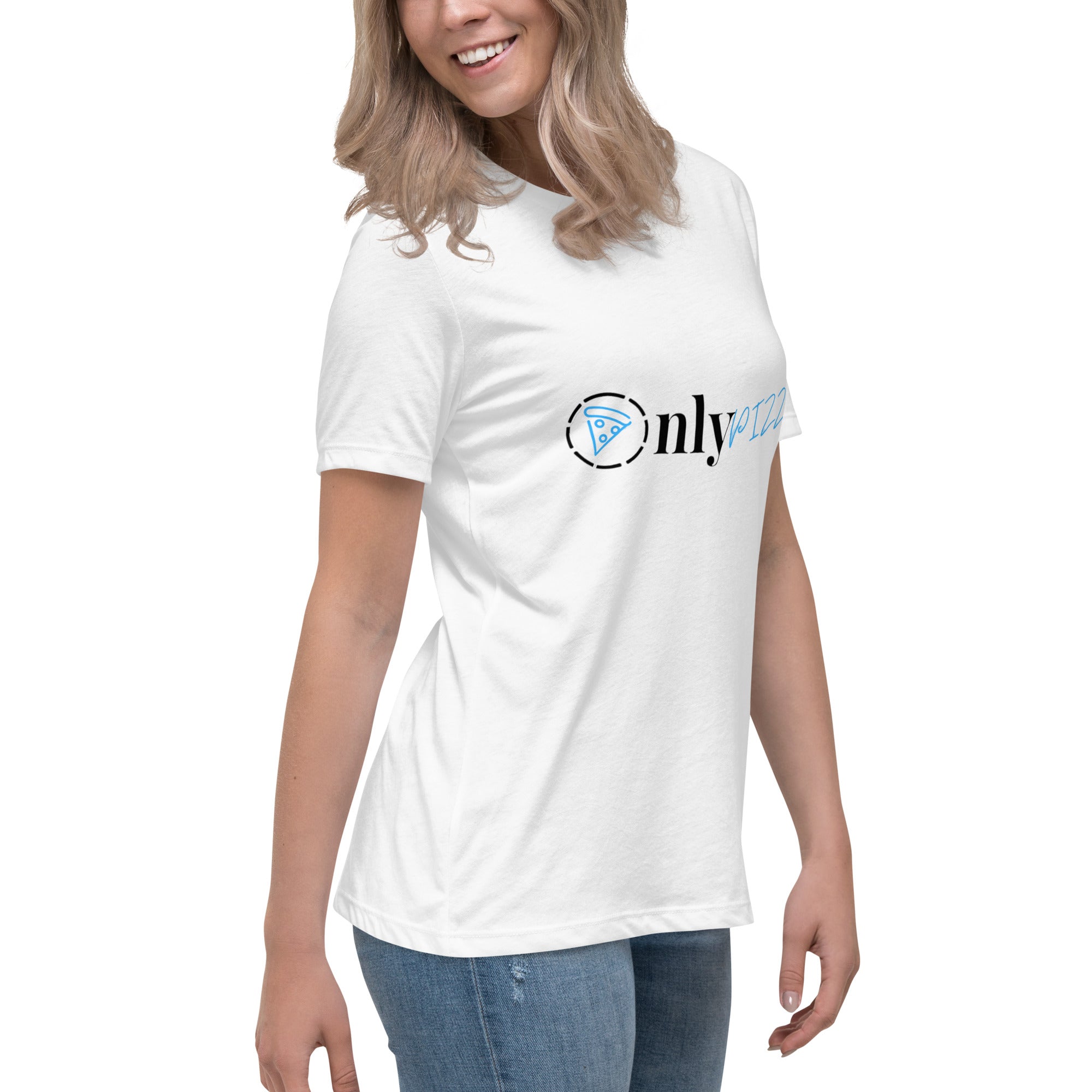 Women's Relaxed T-Shirt OnlyPizza